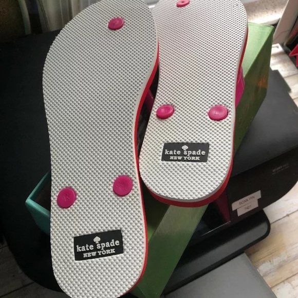 Kate Spade Nova Sandals. NIB hot pink size 10 - Picture 5 of 8